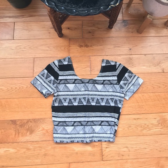 American Apparel Tops - ✨3/$10✨ American Apparel tribal crop top American Apparel Tops - ✨3/$10✨ American Apparel tribal crop top